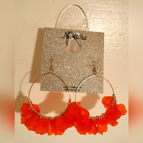 Natasha Couture Jewelry - Natasha Orange Earrings
